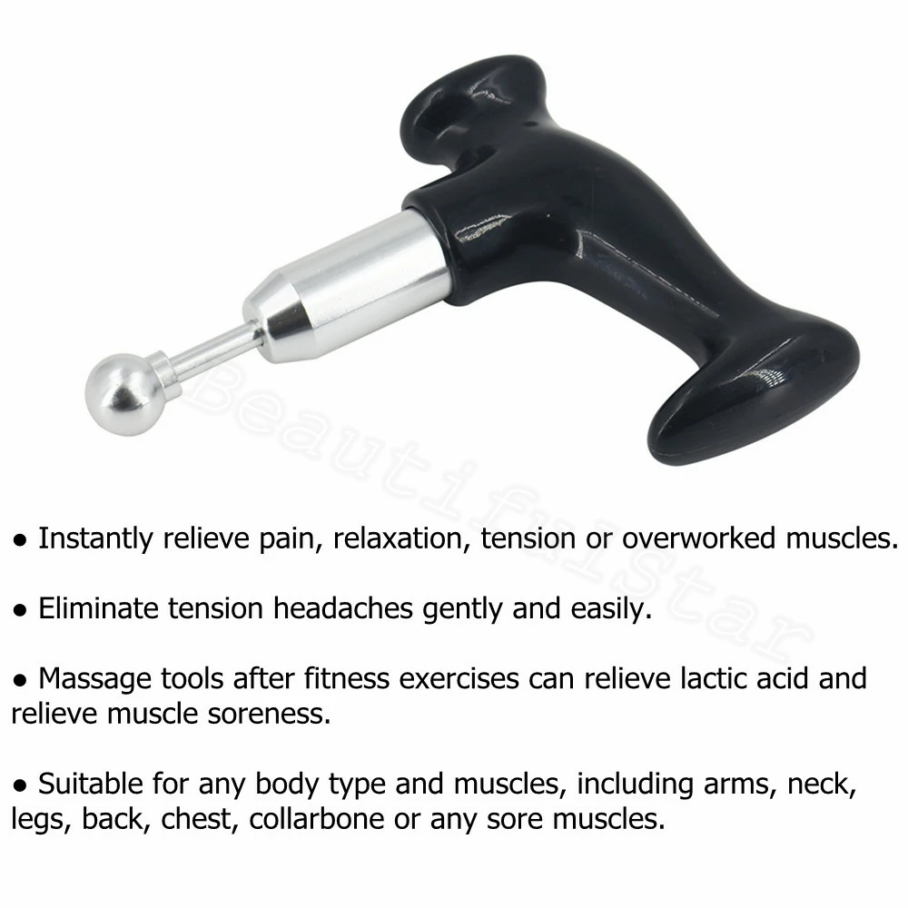 Portable Trigger Point Pressure Massage Body Massager Three Head/Single Head Muscle Relaxation For Home Use Health Care 2024 New 4