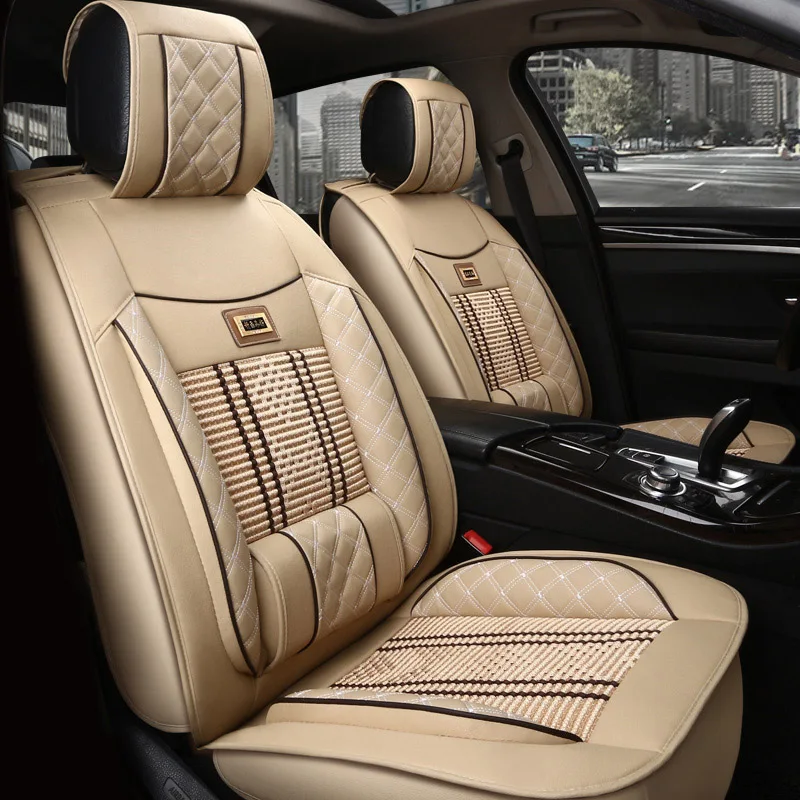 Кожаный чехол для автомобильного сиденья авто chevrolet cruze mini cooper opel astra h j peugeot 307 toyota