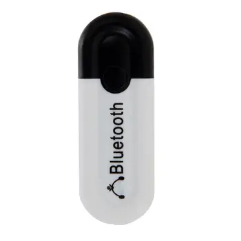 

Hot 3C-3.5Mm Audio Jack Interface Dual USB Output A2Dp Car Bluetooth Receiver Wireless Audio Receiver Adapter With Audio Cable