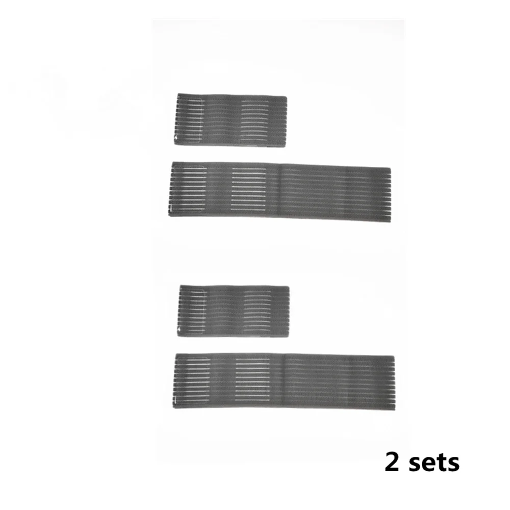 Electrode Fixed Elastic Bandage 2pcs EMS Conductive Elastic Bands for Arm Back Shoulder Body Fixed Sticker Bandage Band