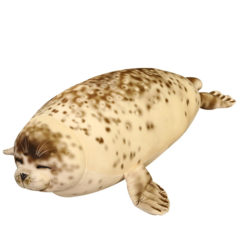 120cm  Long Simulation Big Otarriinae Sea Lion Dolphin Fur Seal Seal  Hippocampus Walrus Doll Soft Plush Toy - Stuffed & Plush Animals -  AliExpress