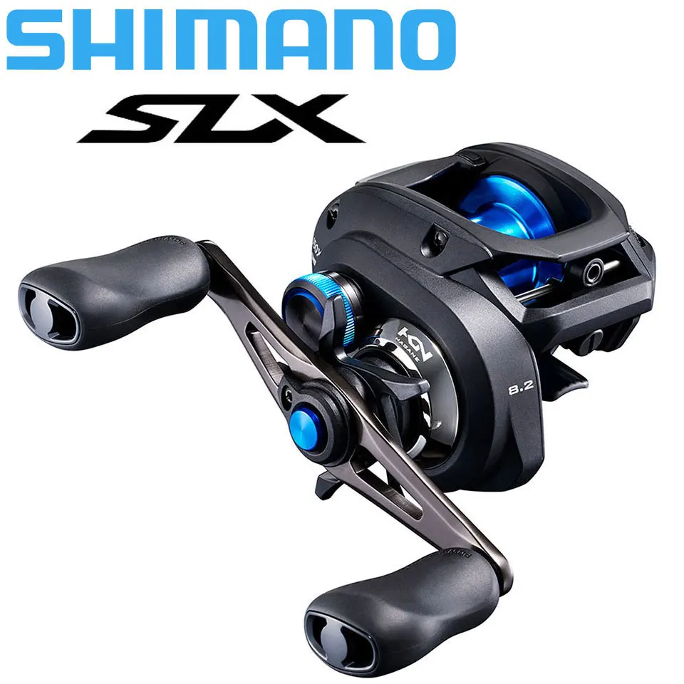 Катушка спиральная SHIMANO Baitcasting SLX Низкопрофильная 3 + 1BB 6 3: 1/7.2:1/8 2: 1 с корпусом HAGANE |