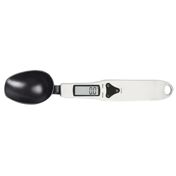 

500G/0.1G Portable Digital Kitchen Scale Measuring Spoon Weight Gram Ounce Scoop,Electronic Food Scale Balance Tool LCD