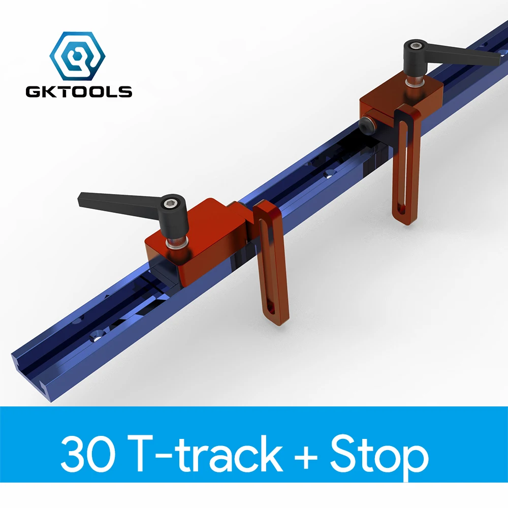 

Aluminium Alloy T-track Slot Miter Track Jig Fixture T-Slot And Track Stop for Carpenter Manual Router Table Woodworking Tools