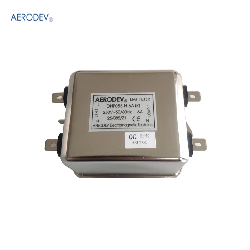 Однофазный фильтр EMI 6A 250V 50 60Hz CE approved DNF055 Series|Импульсный источник питания| |