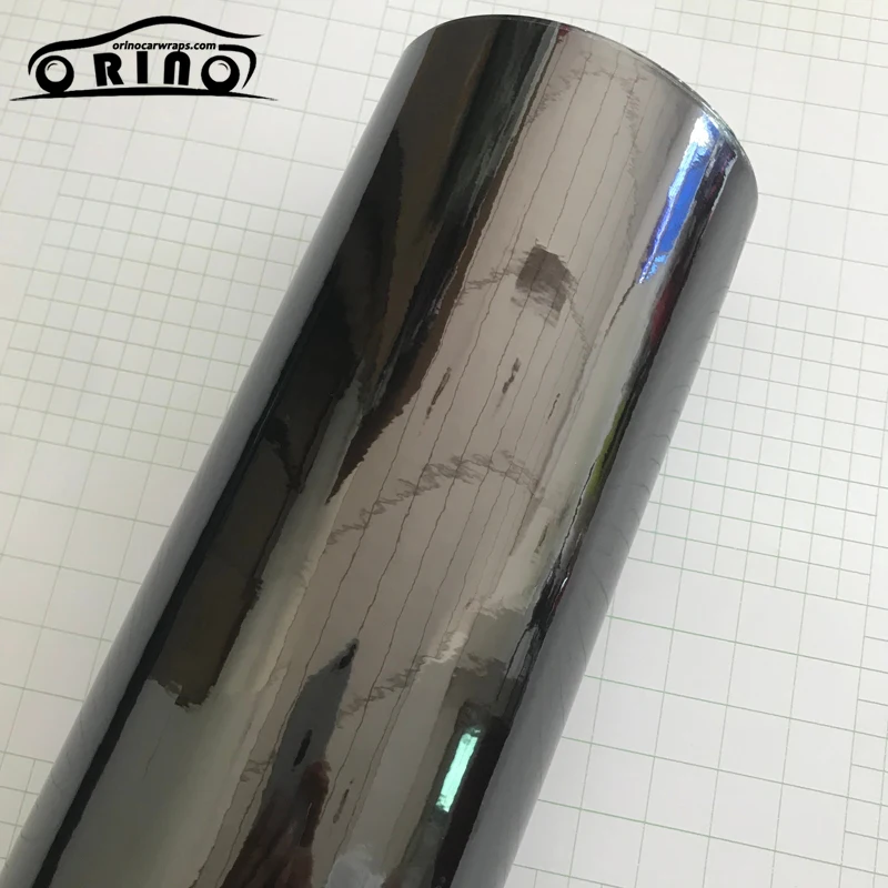 Black Chrome Vinyl Film Sticker-3