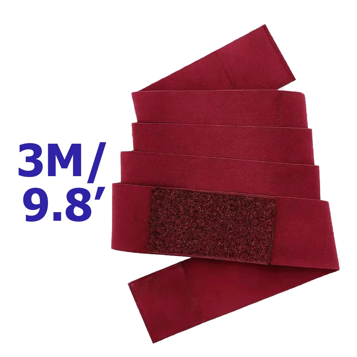 3 Meters Burgundy
