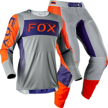 

New Arrival! 2020 Racing 360 Linc Jersey & Pant Combo Grey/Orange MX ATV Motocross Gear Set