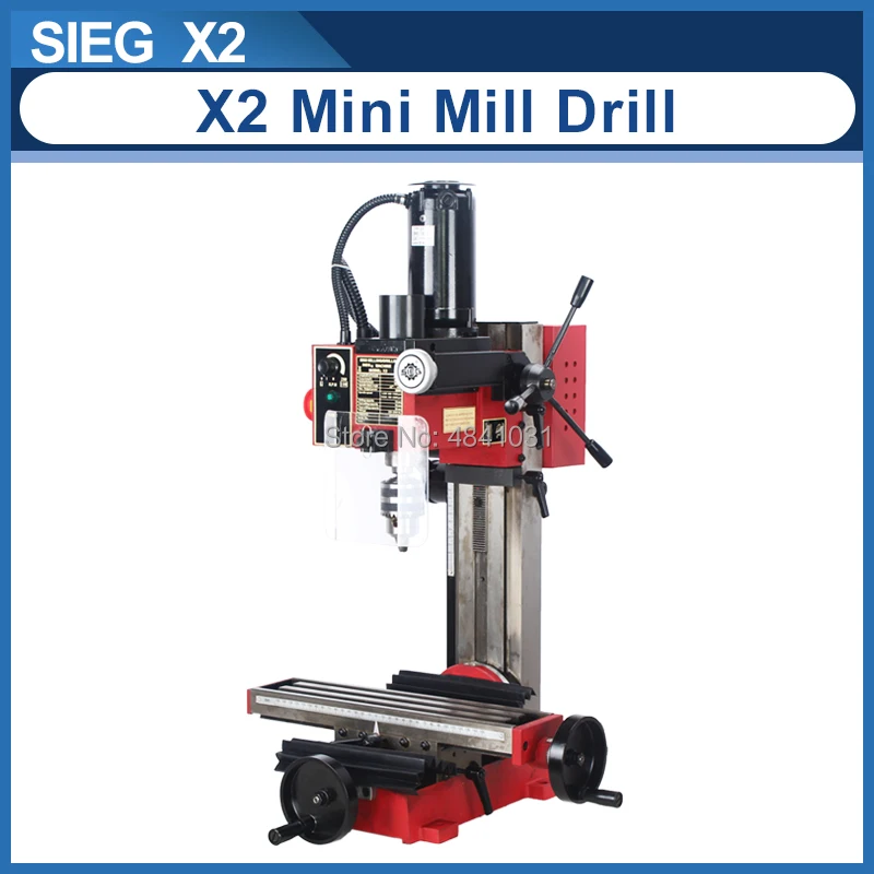 

X2 Mini Mill&Drill Machine 220V 350W Brushless motor micro Drill Machine