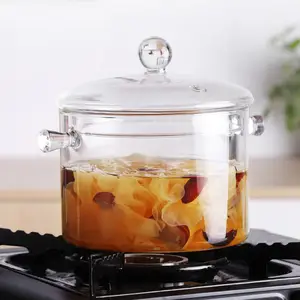 High Borosilicate Glass Cooking Pot - the ultimate kitchen companion f –  Cook Lux