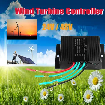 

24V 48V 6000W Wind Turbines Generator Controller Waterproof Battery Charge Controller Regulator Overvoltage Protection
