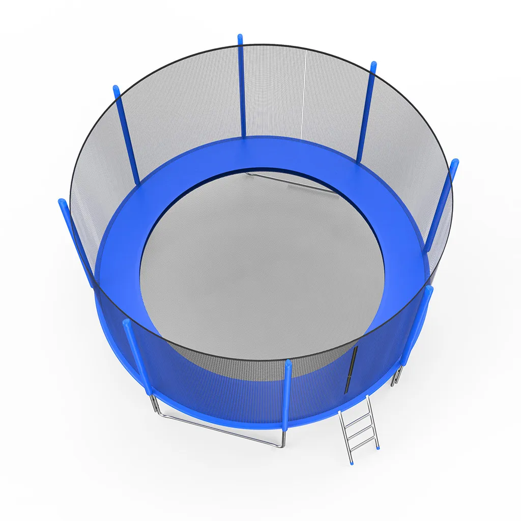US $256.97 12 Ft Kids Trampoline Set With Enclosure Net Jumping Mat And Spring Cover Padding Outdoor Garden Sport Trampoline Toys Game