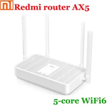 Новый оригинальный Xiaomi Redmi маршрутизатор AX5 устройство, док-станция Qualcomm 5-основной чип/4 независимых усилители/Быстрый Wi-Fi 6/Поддержка сеточная сеть Новый оригинальный Xiaomi Redmi маршрутизатор AX5 устройство, док-станция Qualcomm 5-основной чип/4 независимых усилители/Быстрый Wi-Fi 6/Поддержка сеточная сеть