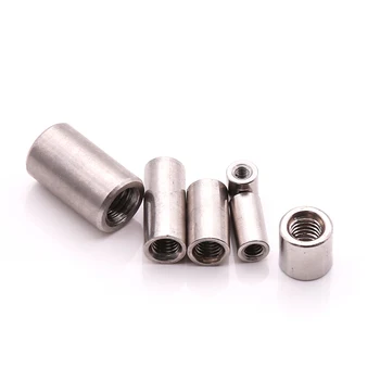 

Coupling Nut M3 M4 M5 M6 M8 M10 304 Stainless Steel Extend Long Round Nuts Grade Thread Nut For Connect Lead Screw Tool