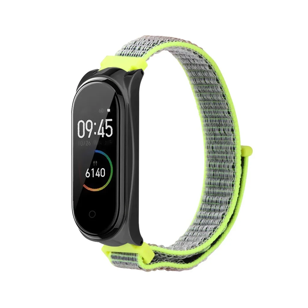Сменный ремешок Ouhaobin для Xiaomi Mi Band 4 спортивный нейлоновый часов браслета xiaomi mi band