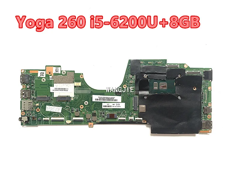 For Thinkpad YOGA 260 Laptop Motherboard CPU I5-6200U RAM 8GB LA-C582P FRU 00NY977 01LV847 00NY976 01LV848 100% working | Компьютеры и