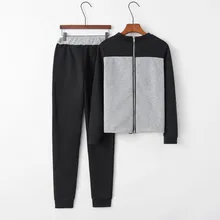 Спортивные костюмы для женщин, комплект из 2 предметов, спортивный костюм, зимний женский Однотонный свитер с капюшоном и штаны, спортивный костюм, спортивный костюм#3