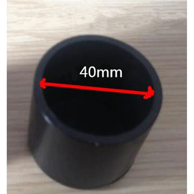 4pcs square silicone chair leg caps Non-slip Table Foot dust Cover Socks Floor Protector pads pipe plugs furniture leveling feet 40mm 4pcs