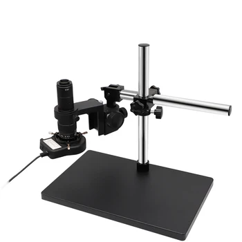 

38MP 1080P HDMI VGA HD Digital Microscope USB Recorder C Mount 180X Lens For Phone Repair Electronic Video Microscope