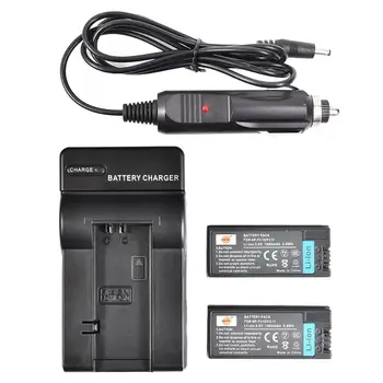 

DSTE 2PCS NP-FC10 Camera Battery with US Plug Charger Kit for Sony DSC-F77 DSC-FX77 DSC-P2 DSC-P3 DSC-P5 DSC-P7 Camera
