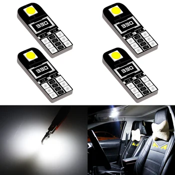 

4x LED T10 W5W 168 194 Car Interior Light For SEAT Leon 1 2 3 MK3 FR Cordoba Ibiza Arosa Alhambra Altea Exeo Toledo Cupra