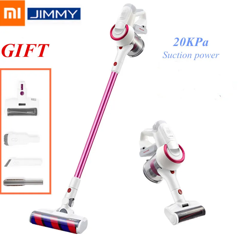 Ручной беспроводной пылесос JIMMY JV53 425 Вт супер мощный 20 кПа для уборки ковров дома