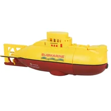 Мини-субмарина с дистанционным управлением корабль 6Ch высокоскоростной радиопульт дистанционного управления лодка модель электрическая детская игрушка