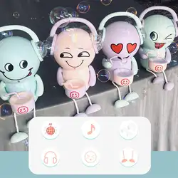 Kuulee детские игрушки Электрический пузырь машина с музыкой автоматический дующий пузырь чайник Высокое качество Детские интересные