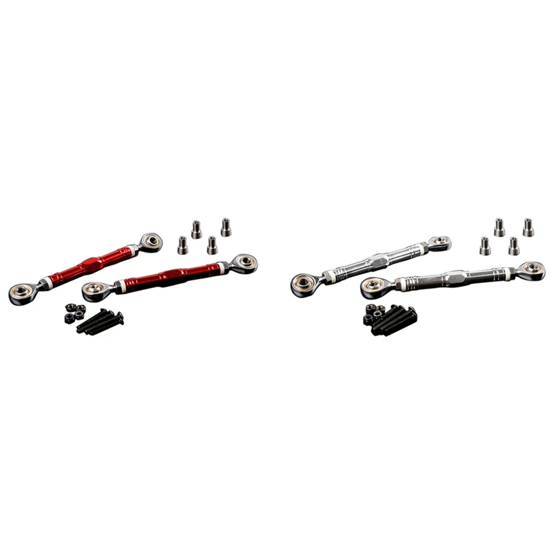 CNC Suspension Tie Rod Steering Pull Set for 1/5 Rovan BAJA LT KM LOSI 5IVE-T 5T | Игрушки и хобби