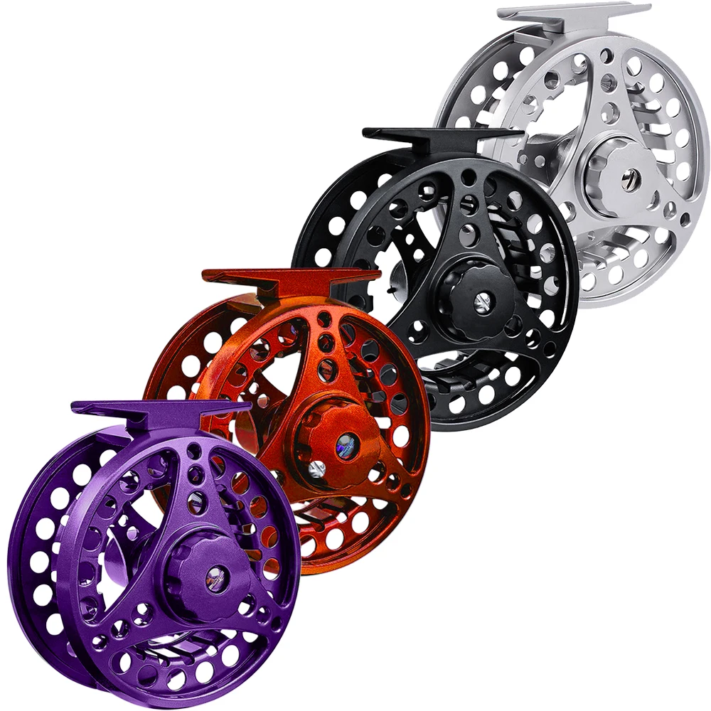 BASSKING Pre-Loaded 5/6 WT Fly Fishing Reel with Weight Forward