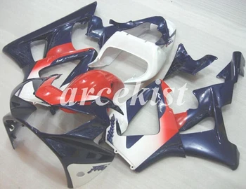 

New ABS Motorcycle Full Fairings Kits Fit For HONDA CBR900RR CBR929RR 2000 2001 00 01 929 Body set Dark blue white