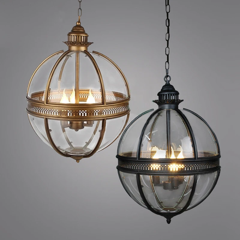 

Vintage Pendant Lights LED Lamp Industrial Wind Hanging Lamp For Living Room Bedroom Decor Light Fixture LED E14 AC85-265V