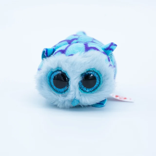 Ty Big Eyes Cute Ragdoll Plush Toy Mobile Phone Screen Wipe Mouse Crocodile Unicorn Owl Collection Doll Boy Girl Birthday Gift Clear