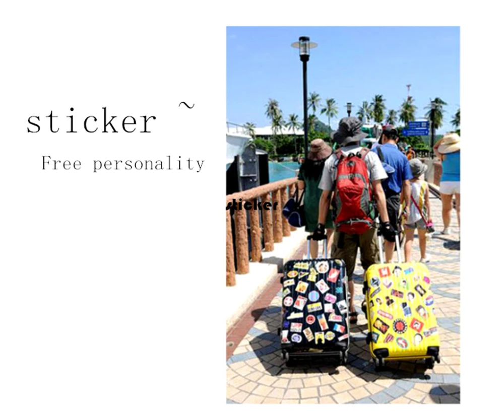 100 Uds наклейки pegatinas vsco stikers naklejki autocollant pack adesivos ноутбук автомобиль скейтборд pegatina