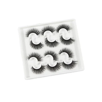 

6 pair wispy sexy eyelashes Reusable Natural look long Mink Soft Thick Dramatic Fake False Lashes extensionkit professional