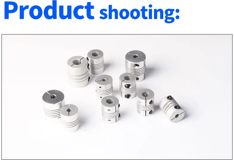 Description Picture 2 of itemAluminium CNC Motor Shaft Coupler Flexible Coupling 22x25mm 4/5/6/6.35/7/8mm For Stepper Motor 3D Printer clamping type