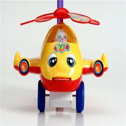Десять юаней магазин Горячая продажа ручной толчок самолет игрушка обучающая игрушка ручной толчок колокольчик Blink модель самолет игрушка