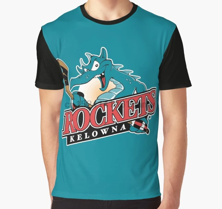 Принт по всему миру 3D футболка Мужская забавная Kelowna Rockets полная печать большой