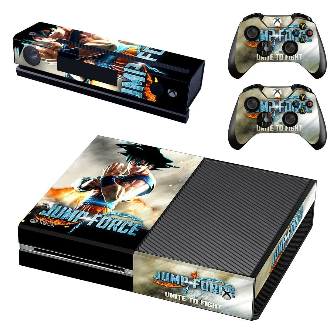 Наклейка s Jump Force для xbox one наклейки на кожу стикеры Adesivo для xbox one консоль Kinect два контроллера Скины