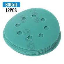 

Hook And Loop Sandpaper Polyester Film Sanding Set Tools Wet Dry 125mm
