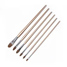 12 шт. акварель гуашь кисти для акриловых красок кисть Pinceles круглый колонковая кисть Краски ing кисти комплект, принадлежности для живописи