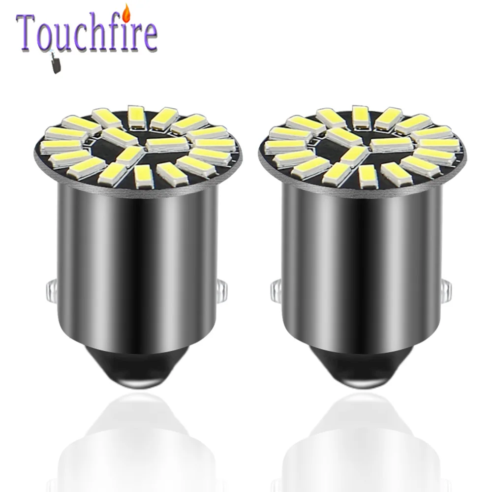 100 шт. 1156 BA15S 1157 BAY15D 3156 3157 7440 7443 4014 19SMD заднего хода светильник хвост светодиодный led-светильники оптом 12V 6000k