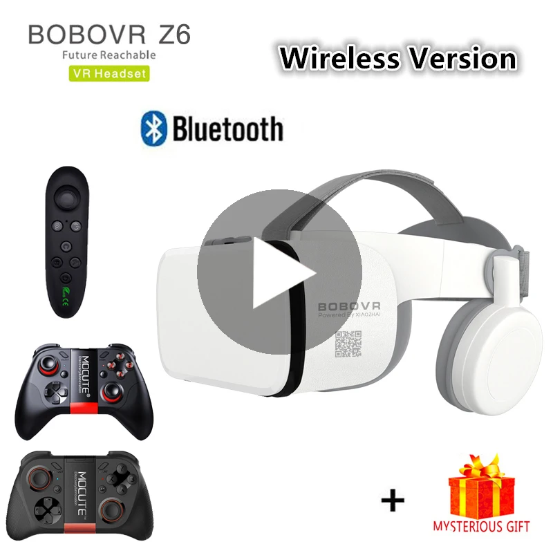 

2019 Bobovr Z6 Casque Helmet 3D VR Glasses Virtual Reality Headset For iPhone Android Smartphone Smart Phone Goggles Lunette Ios