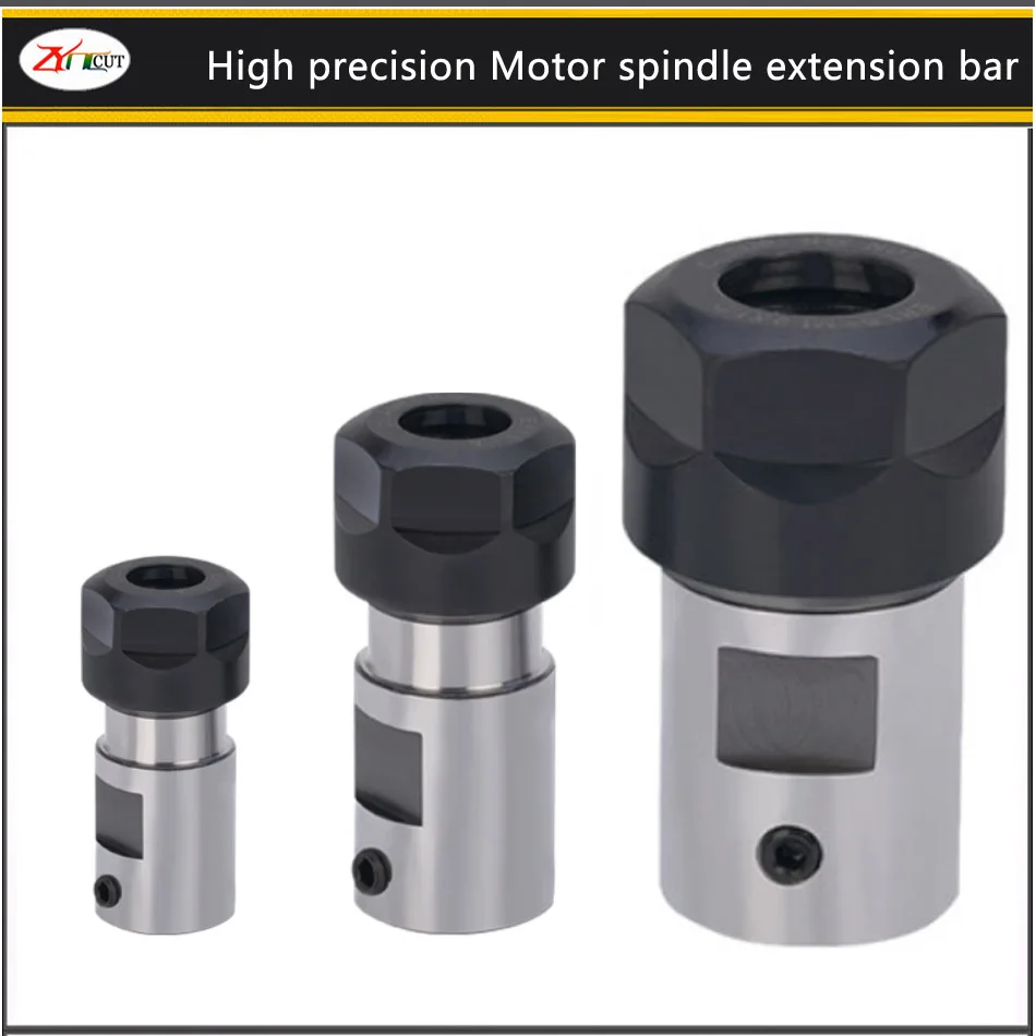 ER11 ER16 ER20 цанговый патрон вала шпинделя удлинитель стержня инструмент держатель резьба машина DIY Расширение шпинделя