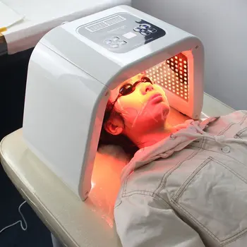 

7 Color Pro Electric Face Tightening Whitening Lifting Phototherapy Spectrometer PDT/LED Machine Skin Care Beauty Instrument