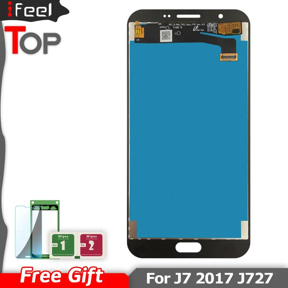 Для samsung Galaxy J7 J727 SM J727P J727V J727A телефон ЖК дисплей Замена сенсорного экрана|Экраны