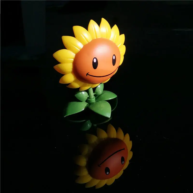 Plants Vs. Zombies Cute Pendulum 2 Twin Sunflower Sun Flower Spring  Children's Toy Decoration Car Accessories - Fantasy Figurines - AliExpress