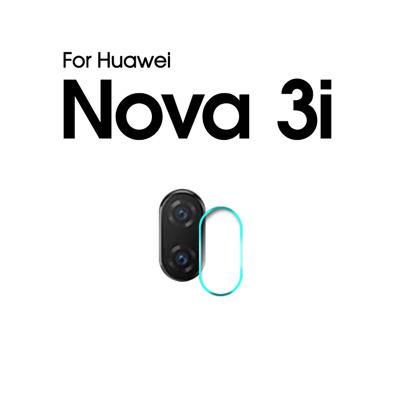 2 шт пленка для камеры на мобильном телефоне для huawei Nova 3i 3 2S mate 20 Pro 20X P20 Lite Pro mate 10 Lite Len Защитная пленка для экрана для Honor 8X 8C - Цвет: For Nova 3i