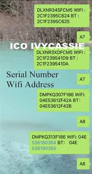 

For iPad iCloud Unlock Serial NO. SN A6 A7 A8 A9 A10 For iPad 2/3/4/5/6/Air1/Air2/mini1/mini2/mini3 Serial Number Wifi Address