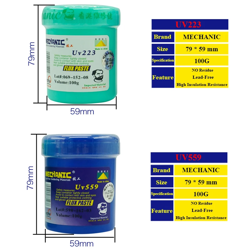 mechanic solder paste